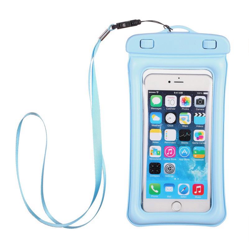 Waterproof Phone Case: Touch-Screen Self-Sealing Bag for Swimming, Diving, and Rafting