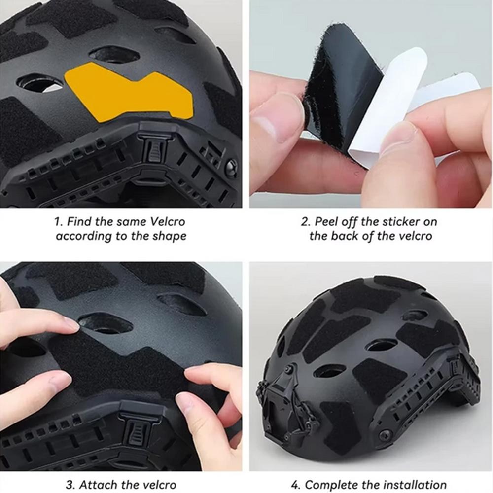 Velcro per casco