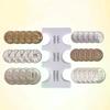 Colourful Transparent Coin Clip Organizer Small Wallet Loss Prevention Clip Japanese Currency Sorting Travel Portable Card Case