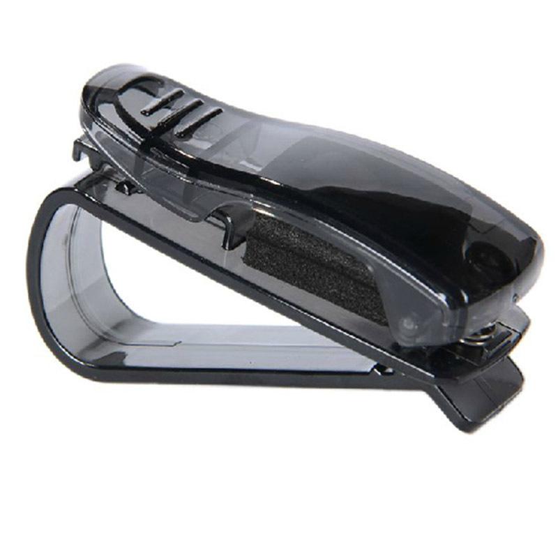 

Car Sun Visor Glasses Sunglasses Ticket Receipt Card Clip Storage Holder Clamp Collection Clip чорний