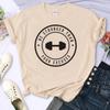 Crossfit Fitness tshirt women summer harajuku Tee girl Japanese 2000s y2k clothing Unisex Top