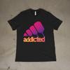Pickleball Addicted Funny Paddle Graphic Unisex T-Shirt