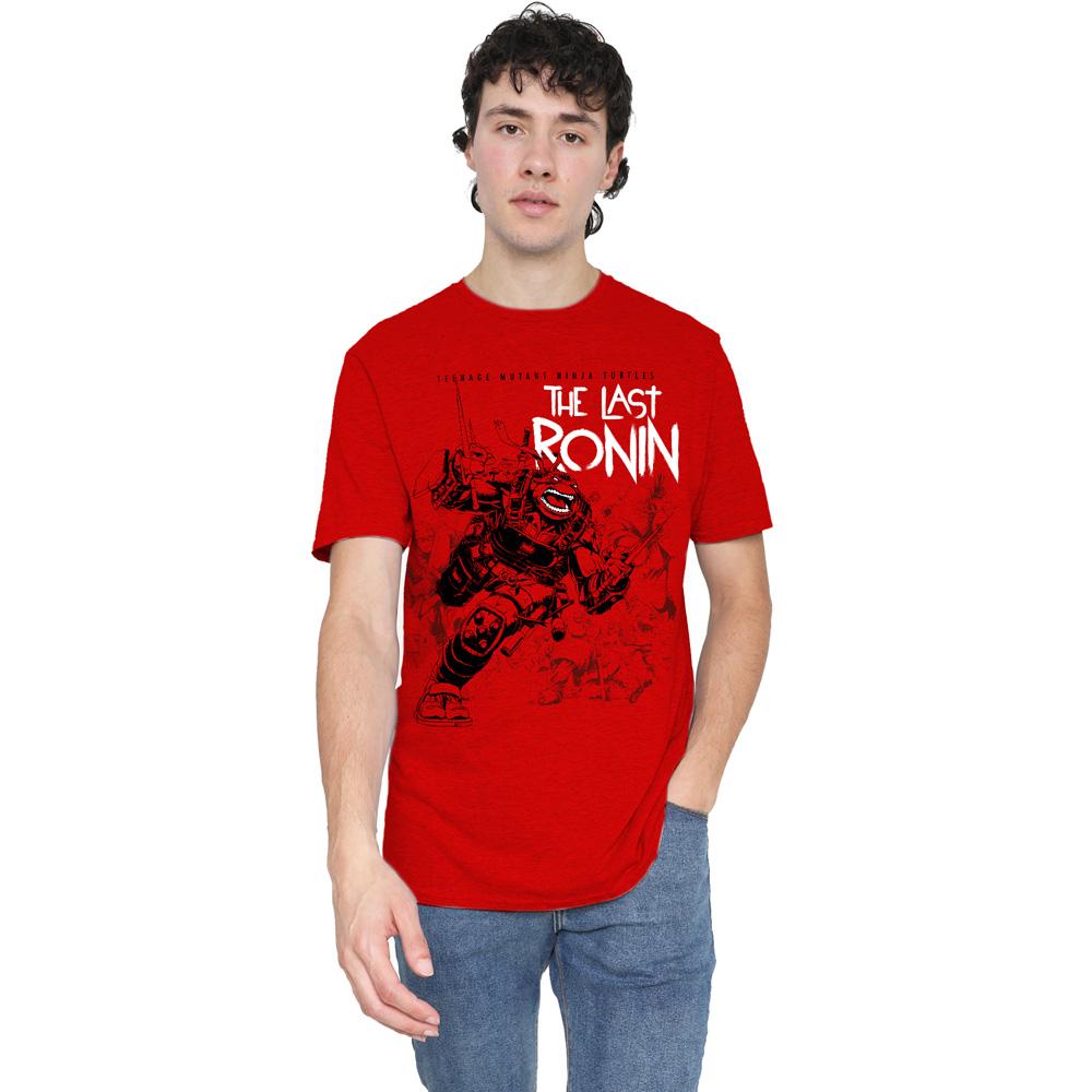 Teenage Mutant Ninja Turtles Unisex Adult Charging Ronin T-Shirt