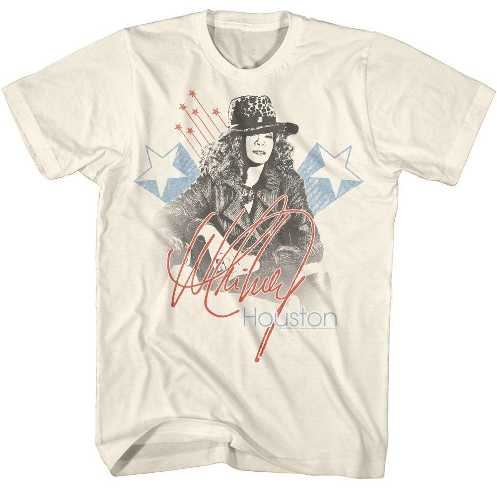 Whitney Houston Americana Music Shirt M