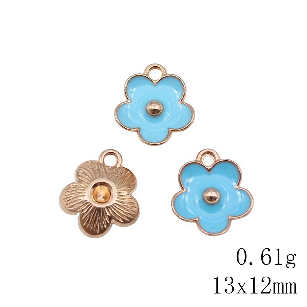 Thanksgiving Day Charms Jewelry Plant Flower Enamel Charms Pendant Ornaments For Home Cell Phone Pendant