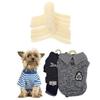 Beige Pet Hangers Plastic Clothes Storage Shelf Practical Pet Closet Organizer  Puppy and Cat