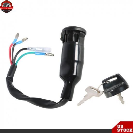 ALL-CARB Ignition Key Switch For Honda FourTrax 200 TRX200SX 2x4 1986 1987