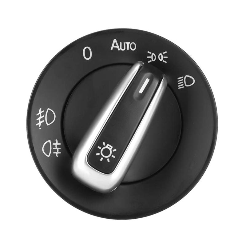 Buton de control al farurilor pentru faruri de ceață 5ND941431B pentru faruri pentru mașină Comutator integrat pentru faruri de ceață, negru