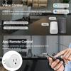 Zigbee2MQTT Smart Plug Zigbee US Socket 20A Wireless Home Outlet with Power Monitor APP Control Works with Alexa Home Assistant
