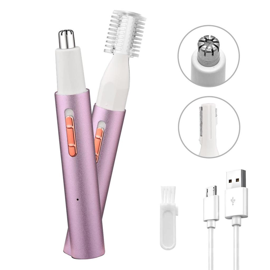 Painless USB Rechargeable Hair Removal Device for Full-Body Use