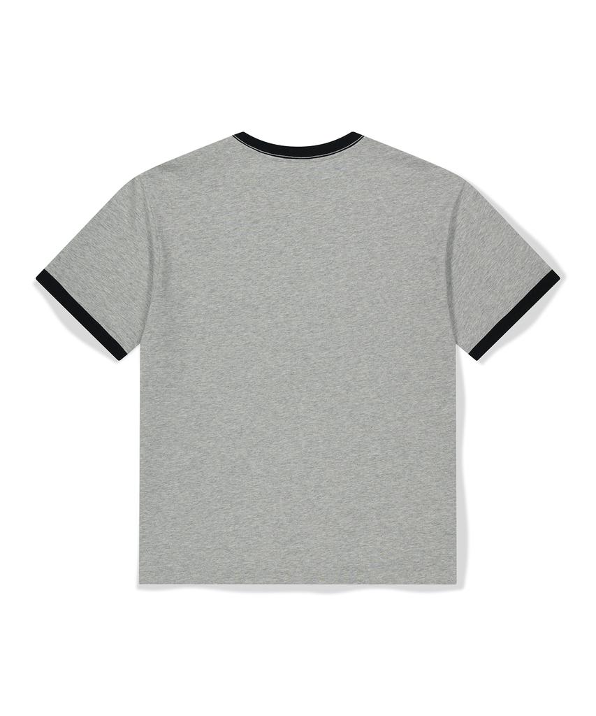 WKNDRS Cat Ringer T-Shirt (M.Grey)