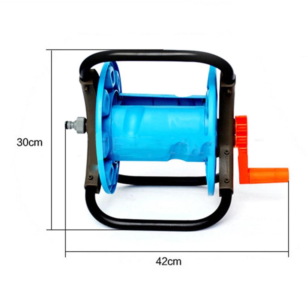 Hose Reel Cart Storage Reel Gardening Tool Prevent Twisting Hose Organizer for Outdoor Cleaning Farm Patio Lawn Agriculture