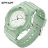 Sanda Luminous Arabic Numerals Sports Watch for Students