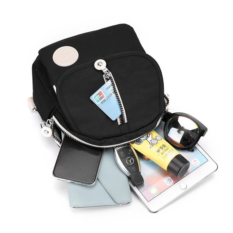 New Women's Shoulder Bag Simple Multi-functional Backpack Outdoor Leisure Large Capacity Fashion Contrasting Messenger Bag