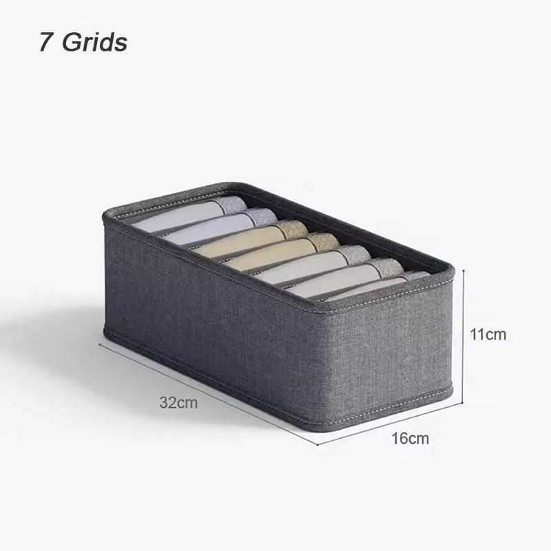 

Clothes Organizers Cation PP Sock Bra Pants Closet Storage Box Of Cabinets Drawers Home Sorting Boxes Storage Organizer Box 1PCS