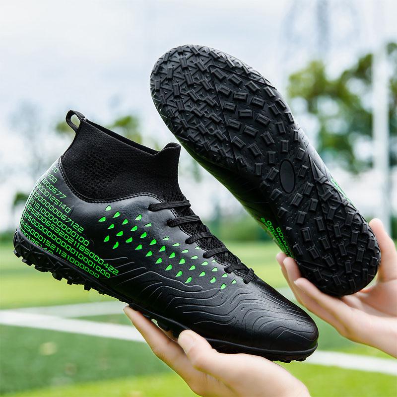 

Superfly FG Football Boots Outdoor Soccer Cleats Shoes Soft Sport Professional Shoes Breathable Comfortable Boots Plus Size 35