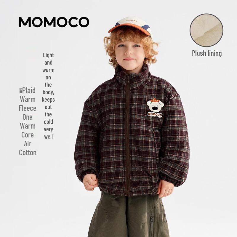 Зимняя хлопковая куртка для мальчиков MOMOCO 90