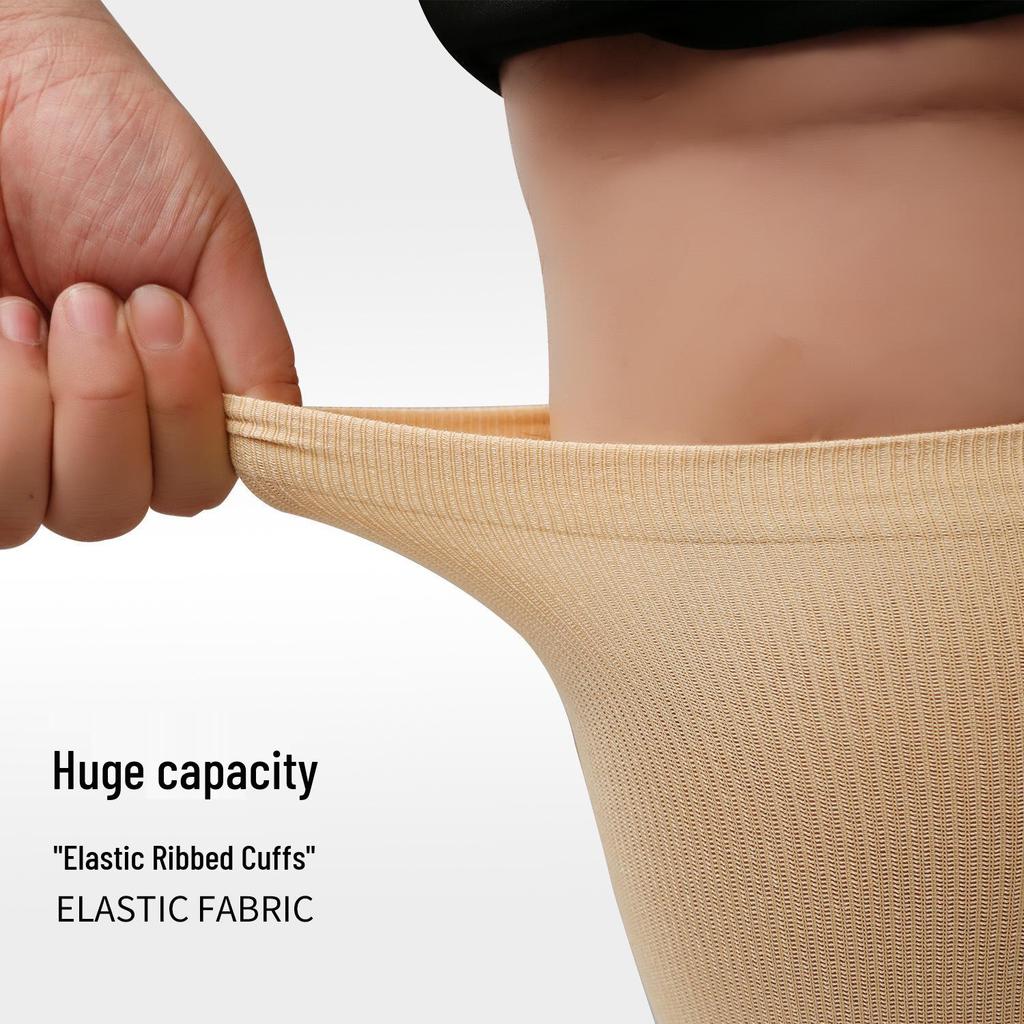 Unisex Skarpety Kompresyjne Plus Size do Biegania i Jazdy na Rowerze - Zapinane na Zamek