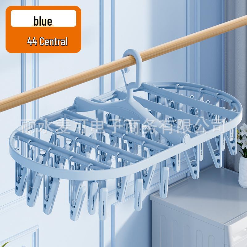Foldable Multi-Clip Drying Rack for Clothes, Socks, and Underwear