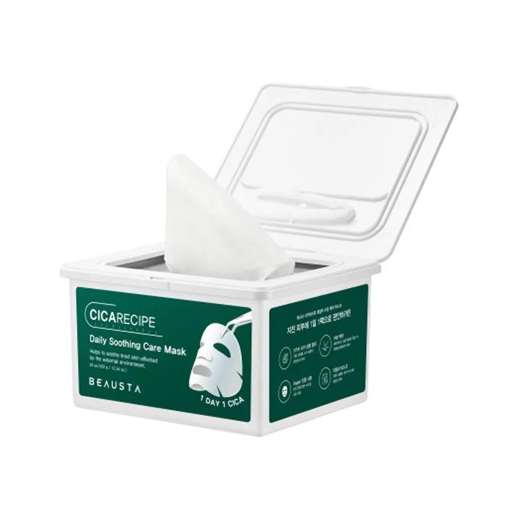 

BEAUSTA Cica Recipe Daily Soothing Care Sheet Mask (30 Sheets)
