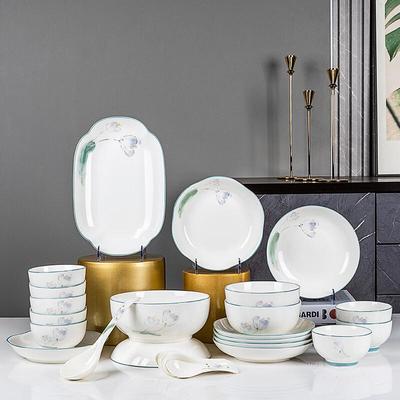 Tang Hui Fengghua 29-teiliges chinesisches Keramik-Tafelgeschirr-Set