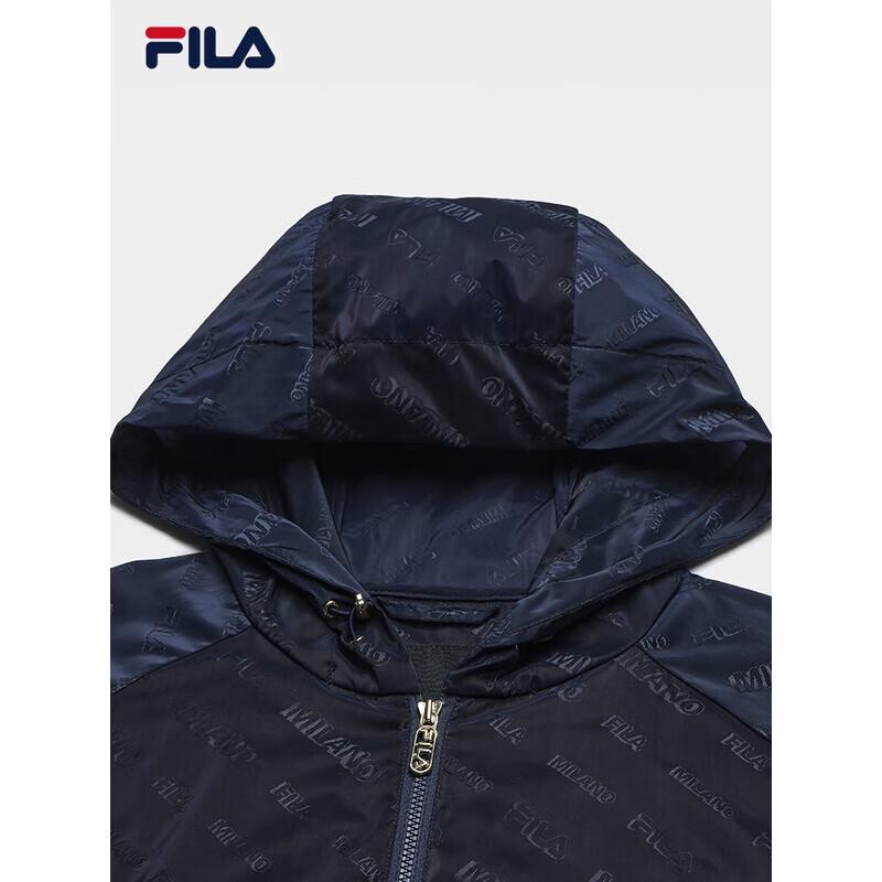 FILA Women's Colorblock Hooded Woven Jacket
