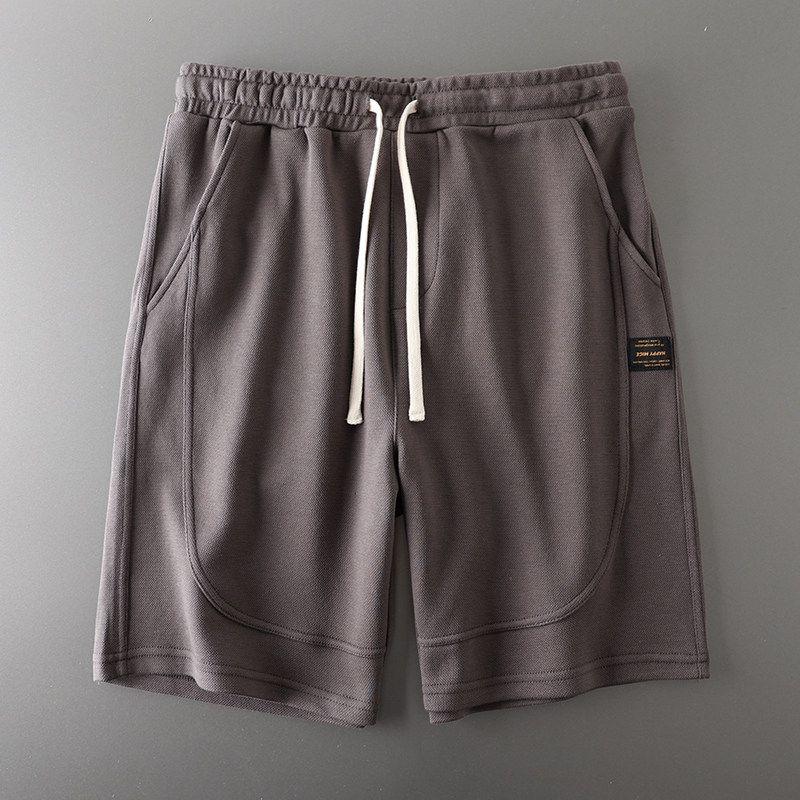 Export Tail Single Cut Label American Fog Shorts High Street Men's Hip Hop Casual Fifth Pants Export Original Single Men's Middle Pants