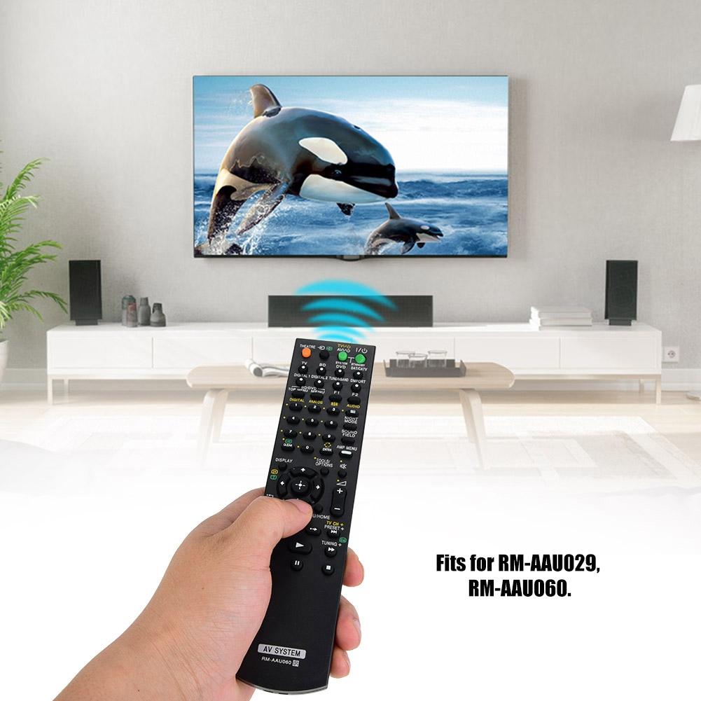 Fjernkontrollkontrollerstatning for Sony RM-AAU060 AV-mottakersystem-TV
