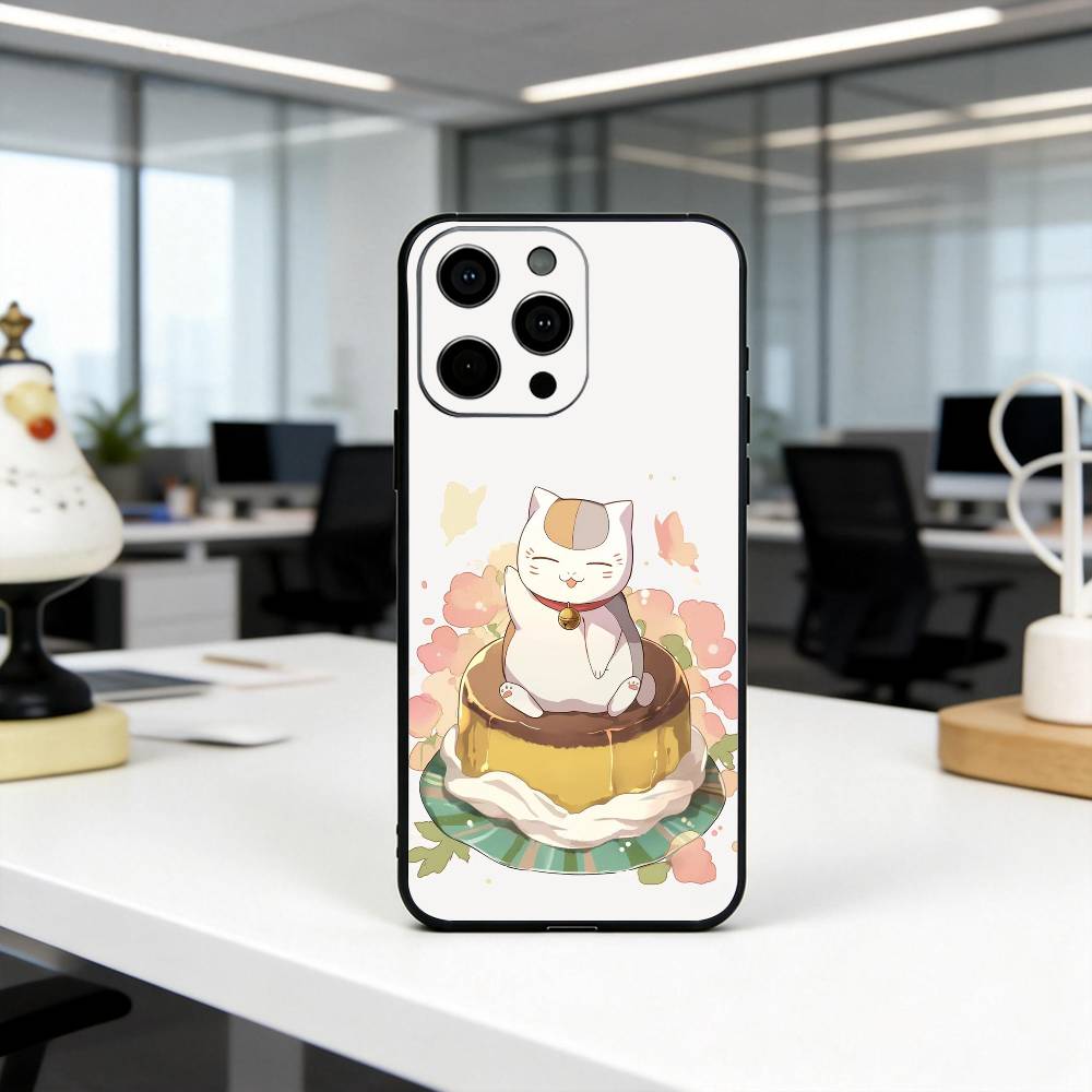 Чехол для телефона Natsume s Book N-Nyanko s-sensei Силиконовый Мягкий Для IPhone 17 16 15 14 13 12 11 X XR Plus Pro Max Plus iPhoneXSMAX