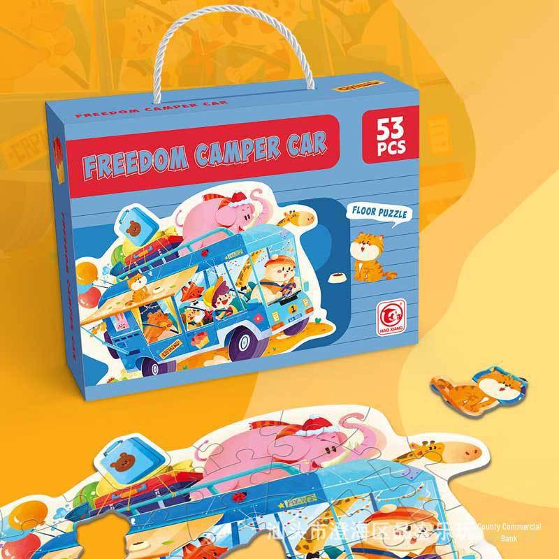 New Halloween and Christmas Children's Puzzle Educational Toys - Perfect for Baby Gifts, Birthday Presents, and Kindergarten Souvenirs.