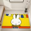 Cartoon Bunny Rabbit kawaii funny M-Miffy Home Bed Rug Kitchen Bath Floormat Hallway Balcony Carpet Entrance Doormat hogar Decor