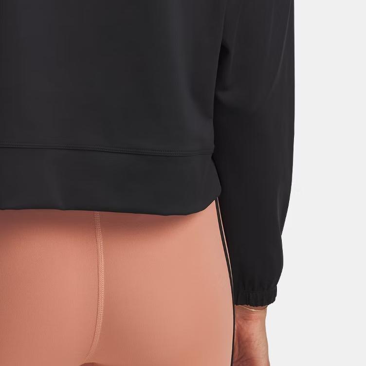 Under Armour Weicher Bequemer Minimalistischer Vielseitiger Hoodie Damen Hoodies Schwarz 1389784-001