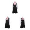Supernatural Action Team Mia Cosplay Dress With Polyester Fabric For Anime Game Role Play