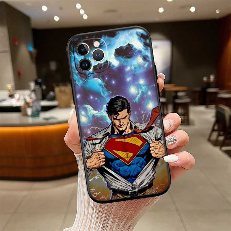 

NH41 Superman New High-End Shell Phone Case for iPhone 16 15 14 13 12 Pro Max Plus Mini iPhone 14