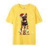 Gerunisex Shepherd Dog Tree Christmas Sweater Xmas Dogs Tshirts Tops Shirts Black On Sale Novelty Cotton Unisex Top Tshirts