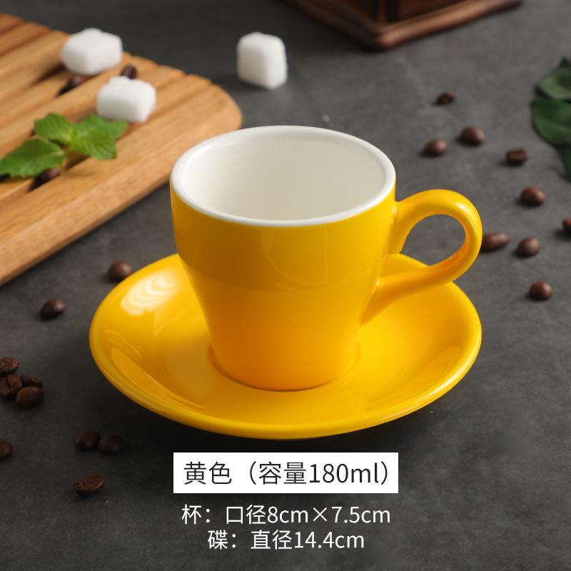 180ml Tulip Creative Mug Latte Mug Americano Coffee Mug Saucer Mug Coffee Mug