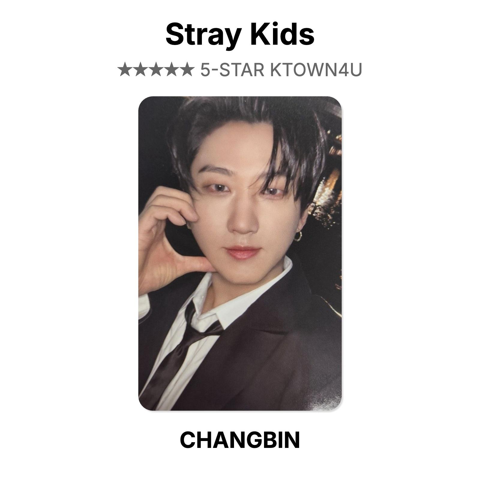 Stray Kids 5-STAR KTOWN4U Официальная фотокарточка CHANGBIN