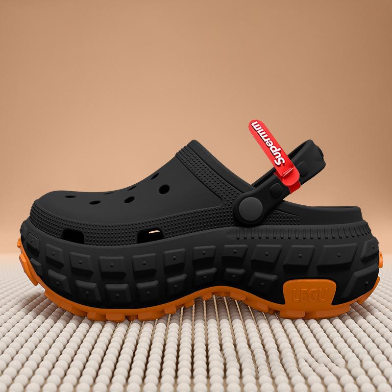 Scarpe da Uomo Traspiranti Antiscivolo con Fori per Guidare Estive Antiscivolo Calzature Esterne Sandali da Pesca da Spiaggia