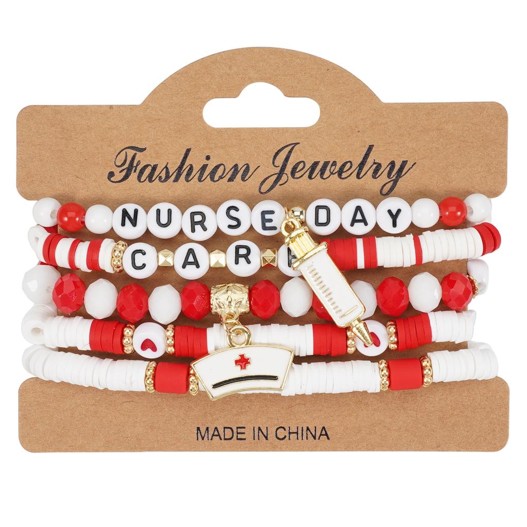 JYL TS Bracelet Bohemian Halloween  Clay Beads Ignites Festivity