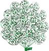 24 Pcs 12 inch latex transparent glitter balloons colorful confetti balloons for birthday  wedding party Festival decoration