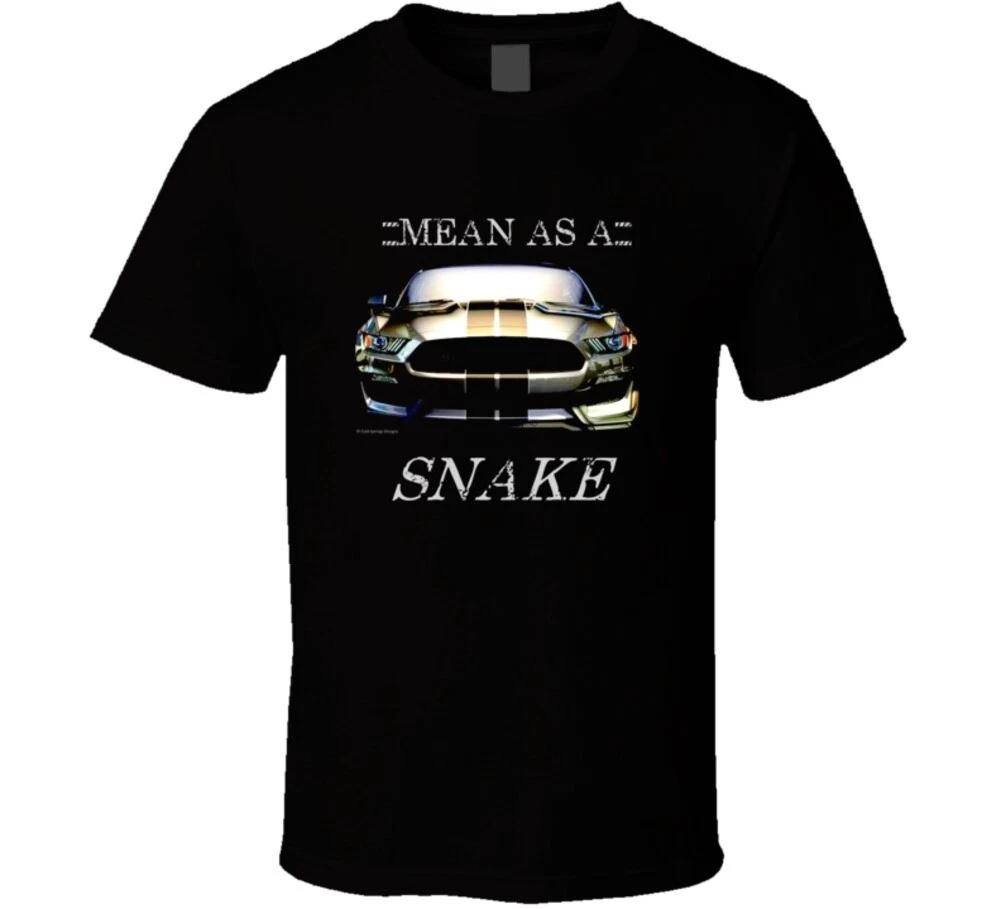 

Mean As A Snake Mustang 2016 Musclecar Gift T Shirt 3XL
