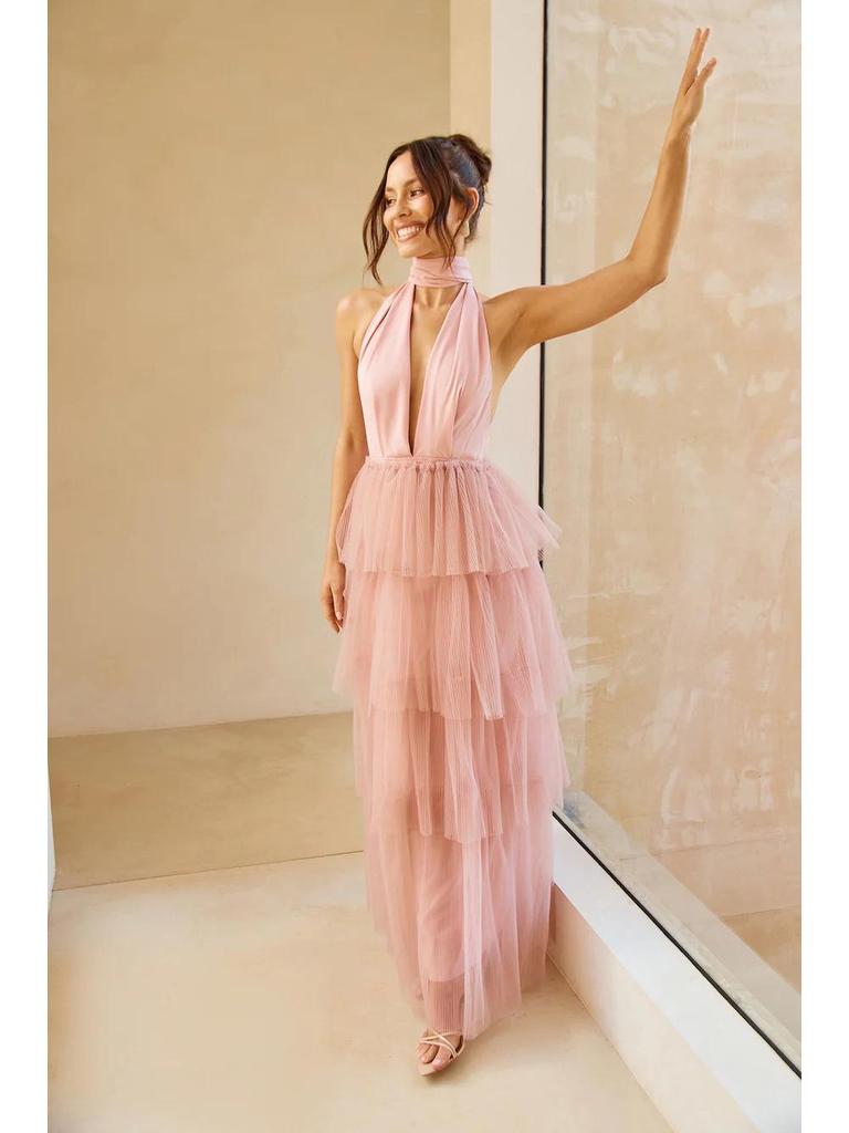 European & American Halter Backless Mesh Skirt Dress - Women's Fashion 2026.