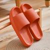 Slippers women's wear non-slip bathroom bath couple thick bottom home men's sandals home summer