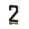IP65 Waterproof LED House Number Plaque 4.7inch,6.7inch.9inch LED Address Numbers Signs  Home