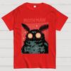 Cryptid Mothman Unisex 100% Cotton Summer Casual Cool Loose T-Shirt