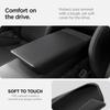 Spigen Center Console Armrest Cover for Tesla Model 3 2024 Refresh with EZ Instant Installation TO240H ACP07410 Non-Slip (Highland) Snap-On (Black)