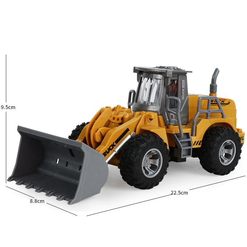 Remote Control Excavator, Five-Way Bulldozer, Electric Wireless Remote Control Construction Vehicle Model, Children'S Toy Car