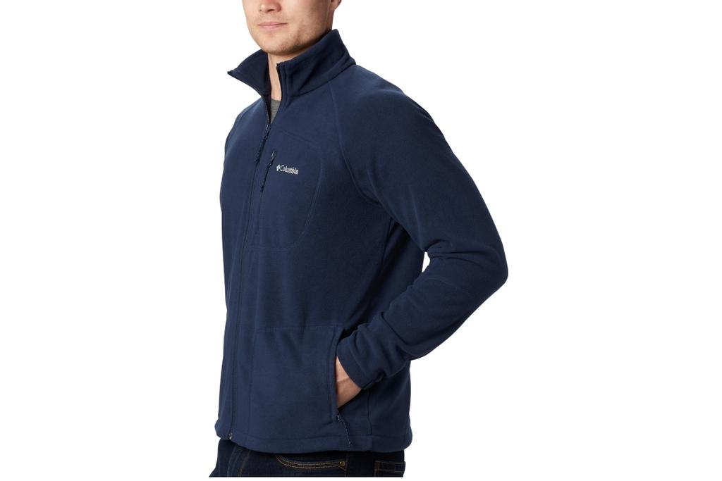 Columbia Fast Trek II Full Zip Fleece, Mens Navy Fleece