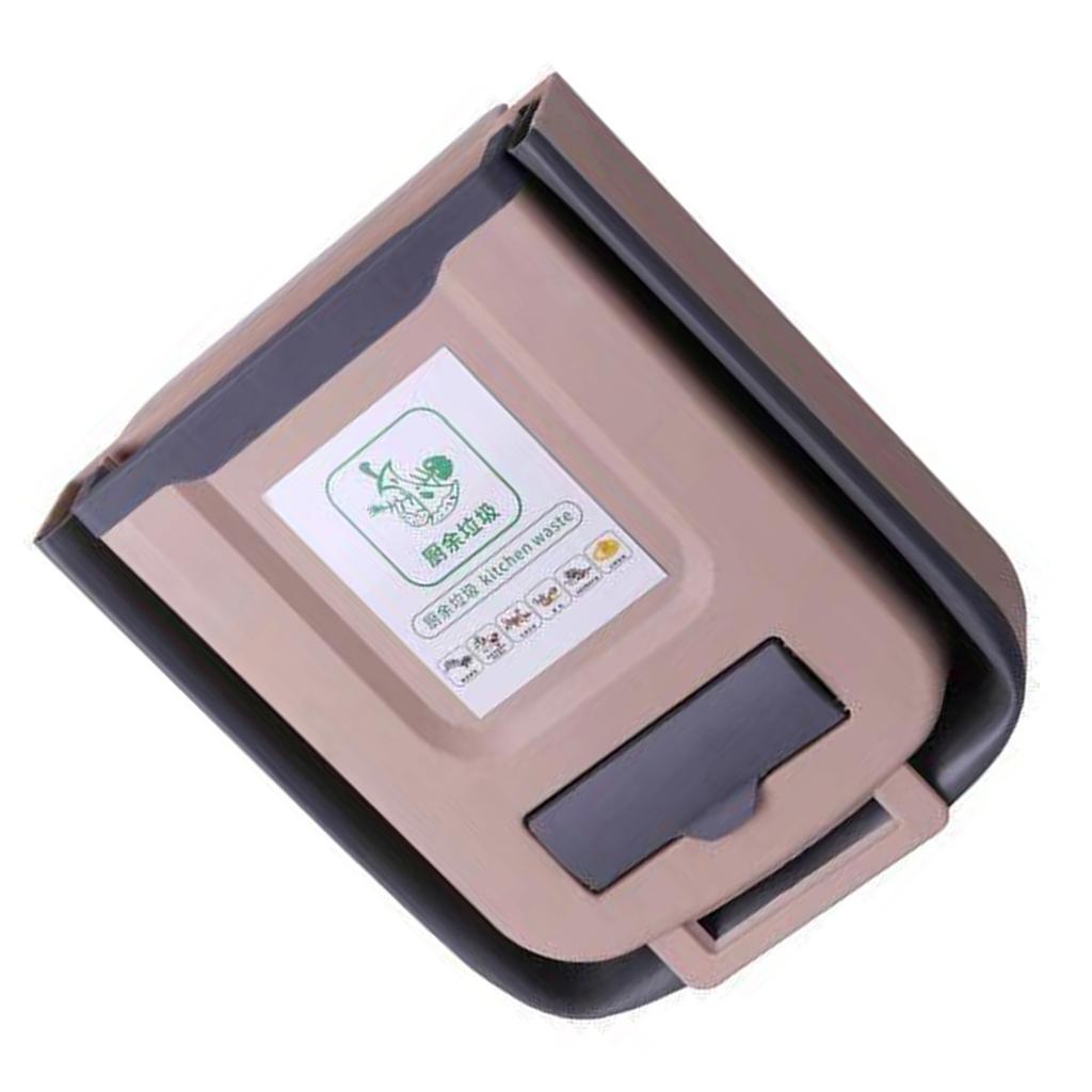 Bidone da Cucina da Parete da 7L/10L Bidoni per Rifiuti da Cucina di Grande Capacità Bidone da Appendere per Arredo Bagno