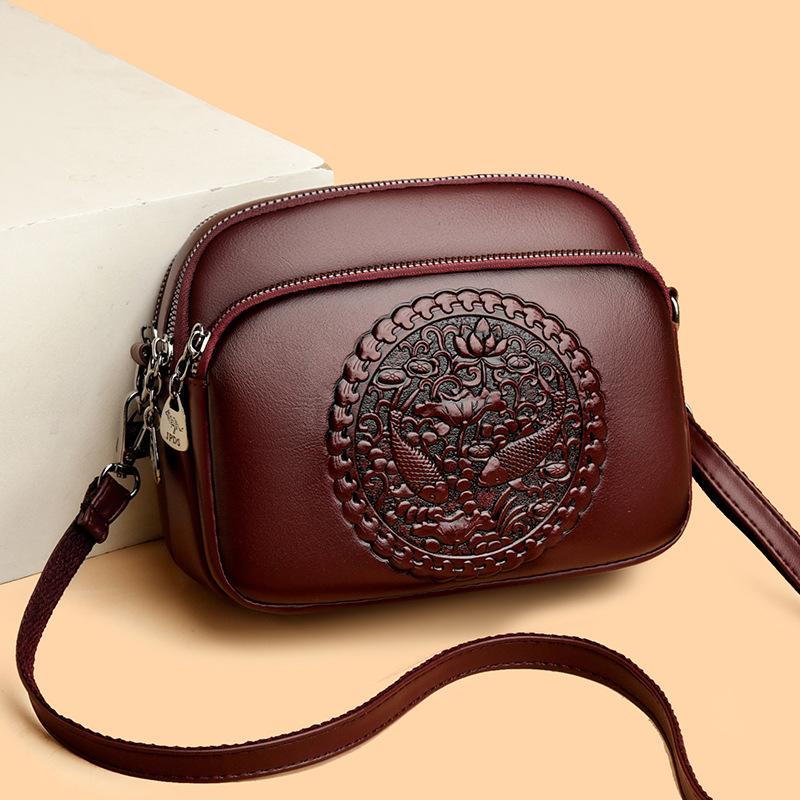 Umhängetasche im lässigen und Retro-Stil, großes Fassungsvermögen, Einzel-Schultertasche